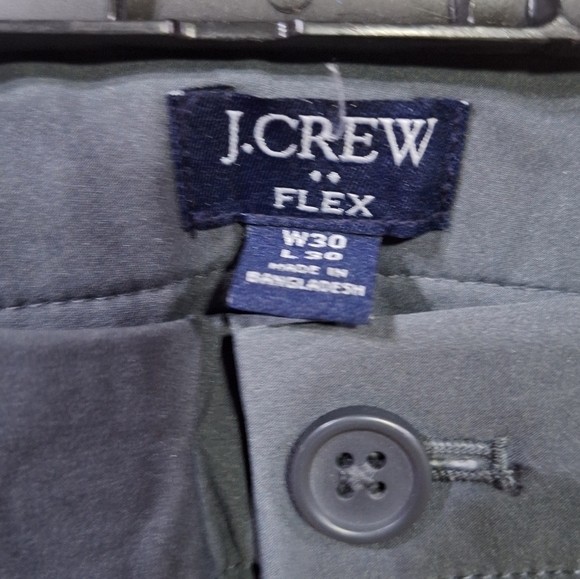 J. Crew Flex Men's Gray Pants in a size 30x30. Pre-loved in great condition - Picture 2 of 6